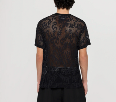 Playera Versace Jeans Couture para Hombre Negra